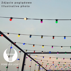 Forever Light LED lemputė E27 G45 2W 230V mėlyna 5 vnt.