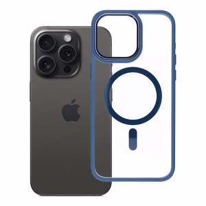 ROAR case MAG BUMPER compatible with MagSafe for IPHONE 15 Pro Max navy blue