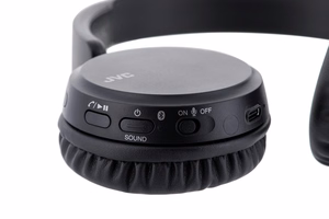 JVC HA-S36W belaidės ausinės ant galvos Bluetooth juodos