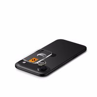 Spigen Optik Pro GLAS.TR „EZ FIT“ kameros dangtelis 2 dalių rinkinys iPhone Air - auksinis