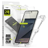 Ringke Dual Easy Pro 2 dalių apsauginė plėvelė Samsung Galaxy Z Flip 7 – skaidri