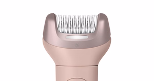 Беспроводной эпилятор Philips Epilator Series 9000 BRE719/00 для сухого и влажного использования, розовый