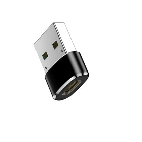 Adapteris USB-C - USB juodas bulk