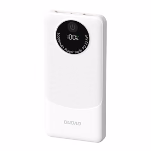 Powerbank Dudao K12 10000mAh PD22.5W USB-A, USB-C - белый