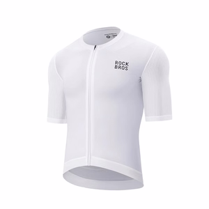 Rockbros 15200025 Short Sleeve Cycling Jersey Size XL - White