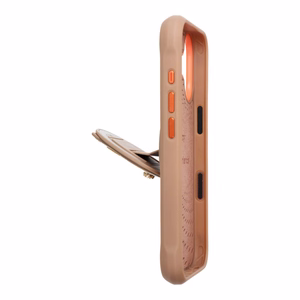 NIMMY dėklas GLASSES COOL DOG suderinamas su MagSafe IPHONE 17 smėlio