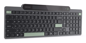 Lenovo 4Y41R69489 klaviatūra Namams / biurui „Bluetooth“ Anglų (JAV) Juoda, Žalia