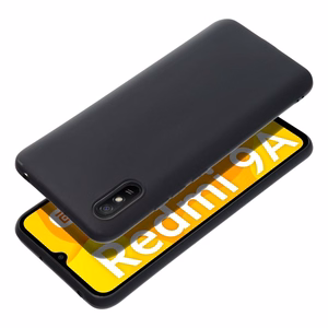 Dėklas telefonui XIAOMI Redmi 9A / 9AT matinis - juodas
