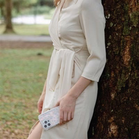 Uniq Coehl Aster dėklas telefonui iPhone 14 Plus - rožinė