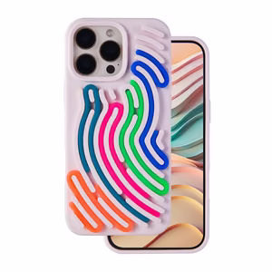 DIY Snake dėklas skirtas iPhone 15 Pro 6,1" rožinis