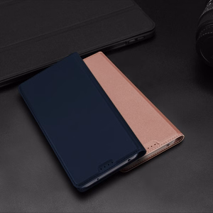 Dux Ducis Skin Pro чехол для Xiaomi Redmi Note 12 флип карточный кошелёк подставка синий