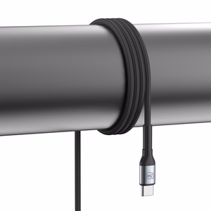 3mk Hyper Cable N-SERIES USB-A / USB-C 1m 9V/2A 18W QC 3.0 laidas - juodas