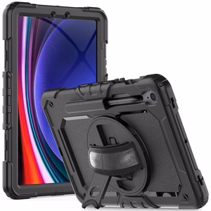 Tech-Protect Solid360 dėklas telefonui Samsung Galaxy Tab S9 FE 10.9" X510 / X516B - juodas