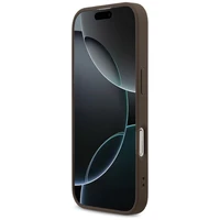 "Guess 4G Printed Stripes MagSafe" dėklas iPhone 17 - rudas