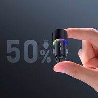 Automobilinis įkroviklis Joyroom "JR-CL10" juodas 24W (2xUSB / with LED Lighting)