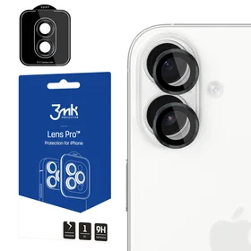Apsauginis stikliukas kamerai 3mk Lens Pro Apple iPhone 17 juodas