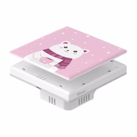 Dekoratyvinis dangtelis / gaubtelis T5 SONOFF Cartoon 1C jutikliniam jungikliui