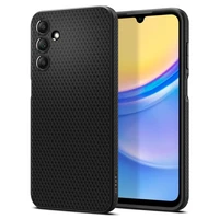 Spigen Liquid Air dėklas telefonui Samsung Galaxy A15 4G / 5G - matinė juoda