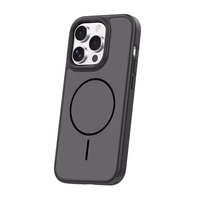 Frame Thin Mag dėklas for iPhone 14 Pro 6,1" juodas