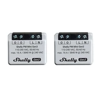 Shelly PM Mini Gen3 Set of 2 Controllers, WiFi/Bluetooth