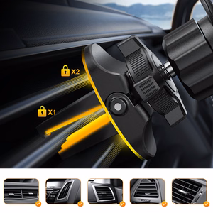 Automobilinis telefono laikiklis Joyroom JR-ZS311 (air vent) juodas
