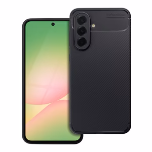 Чехол для Samsung A56 5G Carbon Premium чёрный