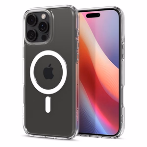 Spigen Ultra Hybrid Mag dėklas su MagSafe iPhone 16 Pro - balta