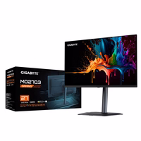 GIGABYTE MO27Q3 kompiuterio monitorius 68,6 cm (27") 2560 x 1440 pikseliai Quad HD QD-OLED Juoda