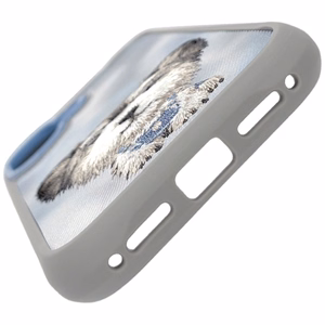 Nimmy Big Eyed Pet 2.0 šuns dėklas telefonui iPhone 17 - pilkas