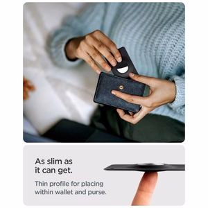 „Spigen AirFit 2“ dėklai, skirti „Apple AirTag 1/2“, 2 vnt. – juodi