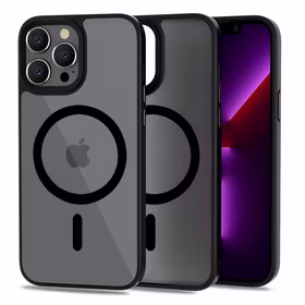 Dėklas Reach Matte MagSafe Apple iPhone 16 juodas