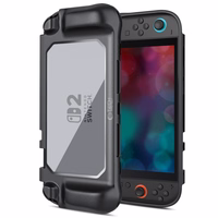 Tech-Protect MagMat dėklas Nintendo Switch 2 - juodas ir permatomas