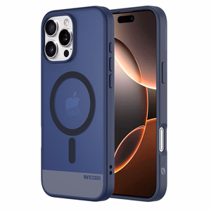 Incase Slim Case dėklas su MagSafe, skirtas iPhone 16 Pro Max, „Deep Space Blue“ spalvos
