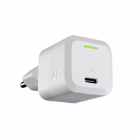 USB Charger žalias Cell PowerGaN 33 W PD 3.0 QC 3.0 1x USB-C baltas