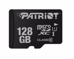 Patriot Memory PSF128GMDC10 atminties kortelė 128 GB MicroSDXC UHS-I Class 10