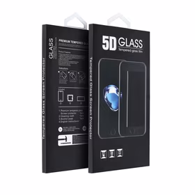 5D Full Glue Grūdintas stiklas - for Xiaomi Redmi Note 15 Pro 5G juodas