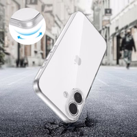 Tech-Protect FlexAir dėklas telefonui iPhone 17 - skaidrus