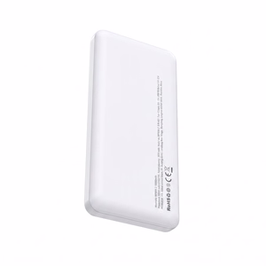 Wozinsky Wpower WPBBK-3 10000 mAh 10W išorinė baterija, 2x USB-A 2A, balta