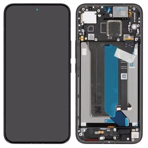 Оригинальный чёрный дисплейный модуль Xiaomi Poco X8 Pro Max 5G с сенсорным стеклом и рамкой (сервисная упаковка)