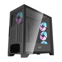 Darkflash DRX90 glass computer case (black)