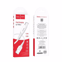 Kabelis USB A į USB C Hoco 3A 1 m X70 baltas