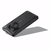 Power Bank Veger "W1156" juodas 10000mAh (belaidis įkrovimas 15W / PD 22.5W / QC3.0)