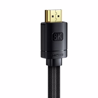 Baseus High Definition Series 8K HDMI kabelis 1m - juodas