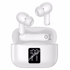 Baltos TWS „Bluetooth“ ausinės „Borofone FQ13 Astute“