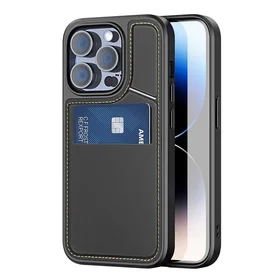 DUX DUCIS dėklas telefonui RAFI II MAG su stovu suderinamas su MagSafe IPHONE 14 Pro Max juodas