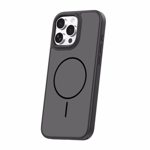 Frame Thin Mag dėklas for iPhone 16 Pro Max 6,9" juodas