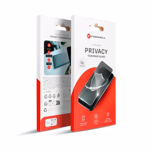 Forcell Privatumo stiklas - iPhone 15 Pro juodas