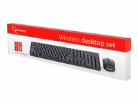 GEMBIRD KBS-W-01 Belaidis Rinkinys su Klaviatūra ir Pele
