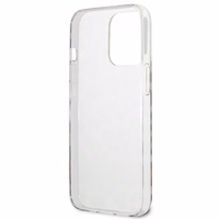 Guess GUHCP13LHSLEOP iPhone 13 Pro / 13 6.1" rožinis/rožinis kietas dėklas Leopardas