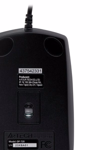 A4Tech OP-720 pelė USB Type-A optinė 800 DPI